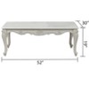 Tuscan Traditional Style Coffee Table made with wood in Silver - 3 of 4