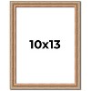 PosterPalooza | Photo Size Deco Brown Picture Frame - UV Acrylic, Foam Board Backing, Hanging Hardware - 2 of 4