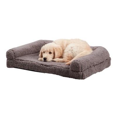Millie Faux Shearling Sofa Dog Bed