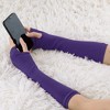 Allegra K Classic Fashion Stretch Fingerless Arm Warmmer Oversleeve - 4 of 4