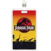 Jurassic Park Rubber Dino Design Badge Reel ID Badge Holder Retractable Lanyard - 2 of 4