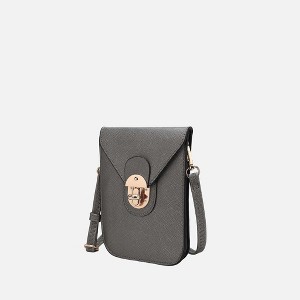 MKF Collection Havana Smartphone Crossbody Bag Vegan Leather Phone Holder Accessory by Mia K - 1 of 4