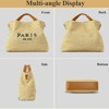 FATMOON Quilted Tote Bag for Women, Soft Puffer Bag Lightweight Trendy Crossbody Bags Purse with Long Shoulder Strap - 4 of 4