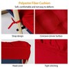 NewHome"67x22 Inch Chaise Lounger Cushion for Recliner, Rocking Chair, Sofa, and Deck Chair - Outdoor Mat"CoffeeGreyPurple&Red - 3 of 4