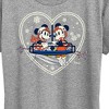 Women's - Disney - Ski Lift Heart Short Sleeve Graphic T-Shirt - 2 of 4