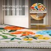Joyfy Area Rugs for Living Room Non-Slip Washable Large Rug with Rubber Backing Soft Boho Floral Carpet for Bedroom Kids Nursery Dining Room - 4 of 4