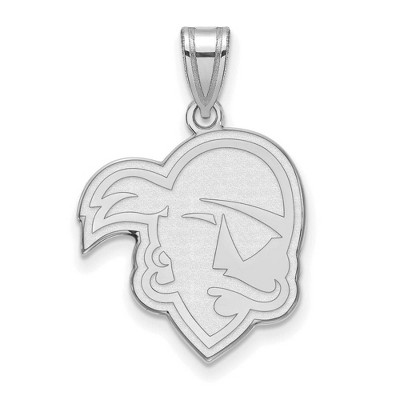 Black Bow Jewelry 10k White Gold Seton Hall Pirates NCAA Large Pendant
