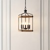Dwyer 5 Light 16" Pendant - PND4174 - Black/Brown - Safavieh - 4 of 4