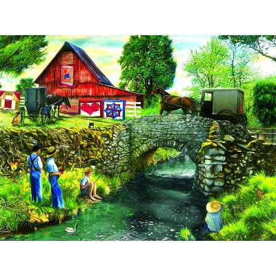 Going Fishing 100 pc Jigsaw Puzzle by SUNSOUT INC 