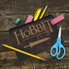 The Hobbit Battle Of The Five Armies Logo Makeup Cosmetic Bag Organizer Pouch - 2 of 4