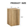 CAVINAS Coffee Tables for Living Room Modern Light Wood Color Texture Patterns Coffee Table Side Table for Dining Room and Bedroom - 3 of 4