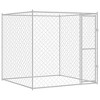 vidaXL Dog Cage 78.7" x 78.7" x 78.7" Steel - 2 of 4
