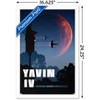 Trends International Star Wars: Yavin - Visit Yavin by Russell Walks 23 Framed Wall Poster Prints - 3 of 4