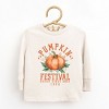 The Juniper Shop Pumpkin Festival Gourd Vibes Toddler Long Sleeve Tee - 5/6T - Natural - 2 of 4