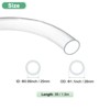 Unique Bargains Clear Plastic PVC Flexible Low Pressure Industrial Tubing 1 Pc - 3 of 4
