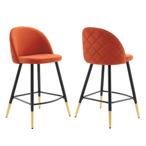 Bar stools store orange