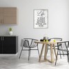 Stupell Industries Vintage Style Coffee & Wine Life Phrase Typography, 30" x 24" - 2 of 4