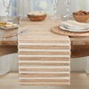 Saro Lifestyle Natural Weave Hyacinth Table Runner, 14"x72", Beige - 4 of 4
