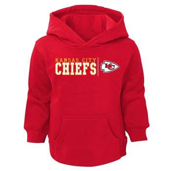 NFL Kansas City Chiefs Baby Boys' Poly Fleece Hooded Sweatshirt