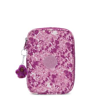 Kipling 100 Pens Case, Endless Lilac C, 8.25''L x 6''H x 2''D : :  Fashion