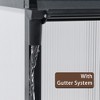 Aoodor Walk-In Greenhouse Polycarbonate Panel Hobby Greenhouses With Aluminum Frame Heavy Duty - 2 of 4