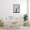 Stupell Industries Modern Romantic Rainfall Silhouette Framed Giclee Art - 3 of 4