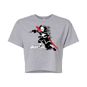 Women's - Avatar: The Last Airbender - Zuko Fire Nation Cropped Graphic T-Shirt - 1 of 4