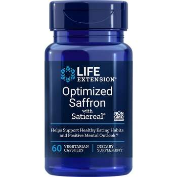 Optimized Saffron With Satiereal 60 VegCap by Life Extension