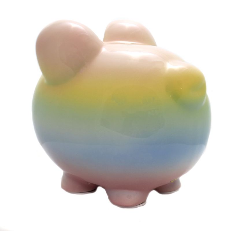 Child To Cherish 7.75 In Rainbow Ombre Bank Money Save Decorative Banks, 2 of 5