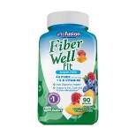Vitafusion Fiber Well Fit Gummies - Peach, Strawberry & Berry - 90ct