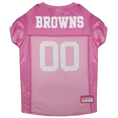 Limited Women's Nick Chubb Pink Jersey - #24 Football Cleveland Browns Rush  Fashion