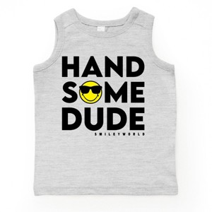 The Juniper Shop SmileyWorld Handsome Dude Sunglasses Toddler Tank - 1 of 4