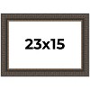 PosterPalooza | Museum Brown Picture Frame - UV Acrylic, Backing Board, Hanging Hardware Included - 2 of 4