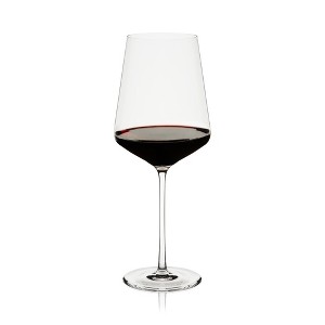 Viski Liminal Universal Crystal Wine Glass, Ultrathin Lightweight Clear Drinking Glasses, Elegant Stemmed Glassware, 23 oz, Set of 1 - 1 of 4