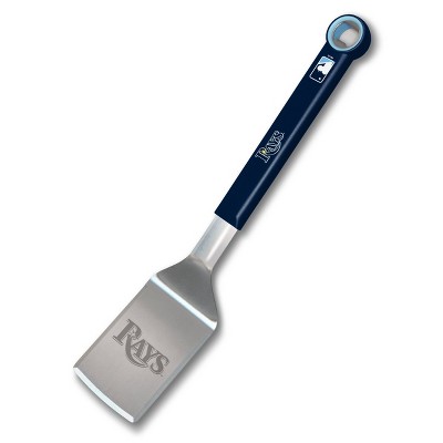 MLB Tampa Bay Rays Stainless Steel BBQ Spatula with Bottle Opener