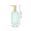 Unique Bargains Durable Cylinder Frosted Soap Dispenser 1 Pc - 4 of 4
