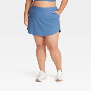 Women's Flex Woven High-Rise Skort 15.5" - All In Motion™ - 1 of 4