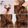 6 Pieces Hair Claw Clips, Morhom 1.3 Inch Jaw Clips for Thick or Medium Hair - 4 of 4