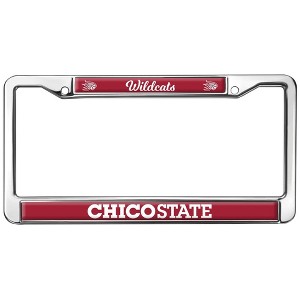 Cal State Chico Wildcats Full Size Standard License Plate Metal Frame - 1 of 4