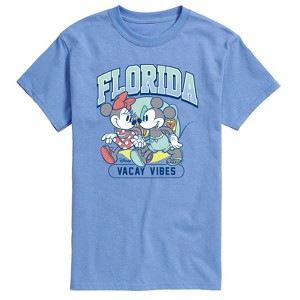 Men's - Disney - Mickey And Minnie Florida Vacay Vibes Short Sleeve Graphic T-Shirt - 1 of 3