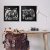 Stupell Industries Never Stop Modern Gamer 2pc Framed Giclee Art Set, Gray, 24" x 24" - 2 of 4