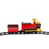 Rollplay Steam Train 6-Volt 1PMH Ride-On Vehicle Toy with 23 Feet