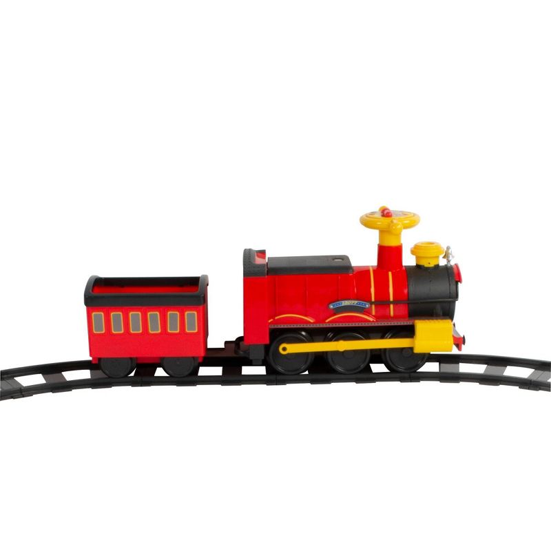Rollplay 6V Steam Train Powered Ride-On - Red/Black/Yellow, 4 of 16
