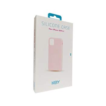 Key Soft Touch Silicone Case for Apple iPhone 11 - Pink