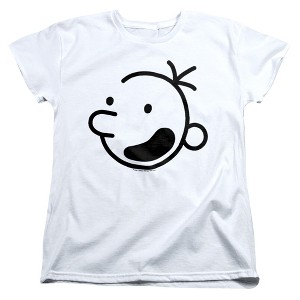 Women's Diary Of A Wimpy Kid Wimpy Kid Head T-Shirt - 1 of 4
