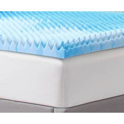 Twin 2" Reversible Memory Foam Mattress Topper - Comfort Revolution