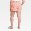 Women's High-Rise Gauze Tie-Waist Pull-On Shorts - Universal Thread™ - 2 of 3