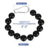Unique Bargains Durable Material Easy To Use Flag Pole Retainer Ring 2 Pcs - 2 of 4