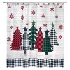 Avanti Linens Tis the Season Shower Curtain & Hook Set - 2 of 3