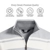 Lands' End Men's Bedford Rib Quarter Zip Sweater - 3 of 4